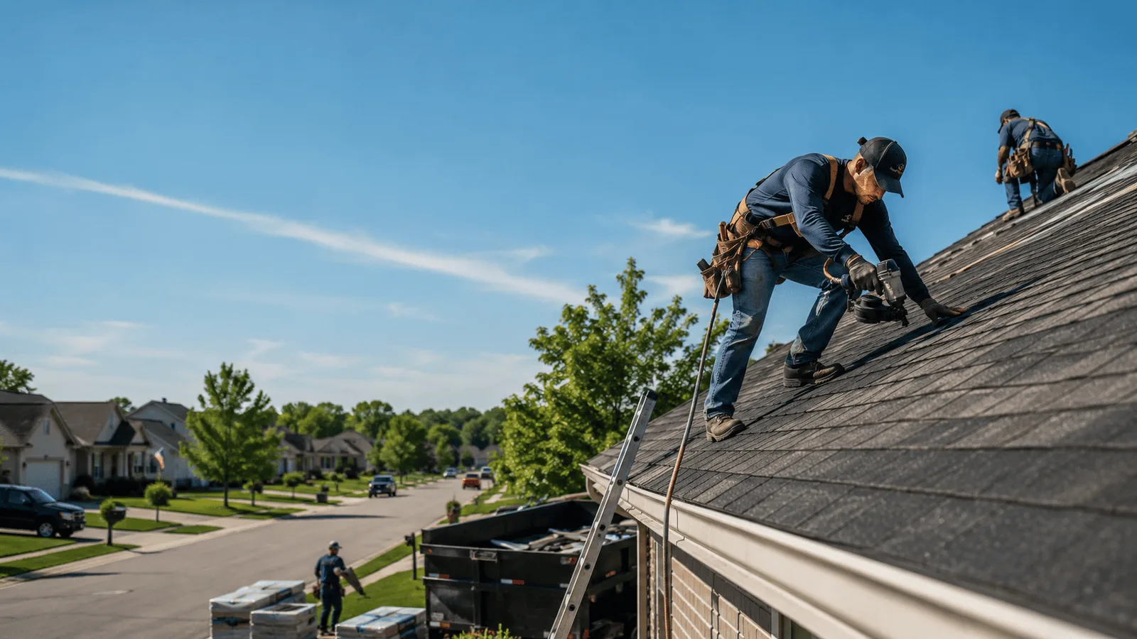 Roof Inspection in El Paso, AR